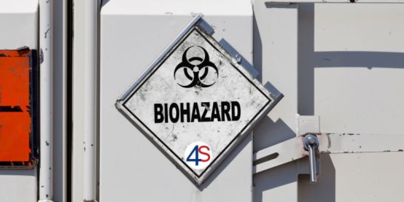 Biohazard Material Sign