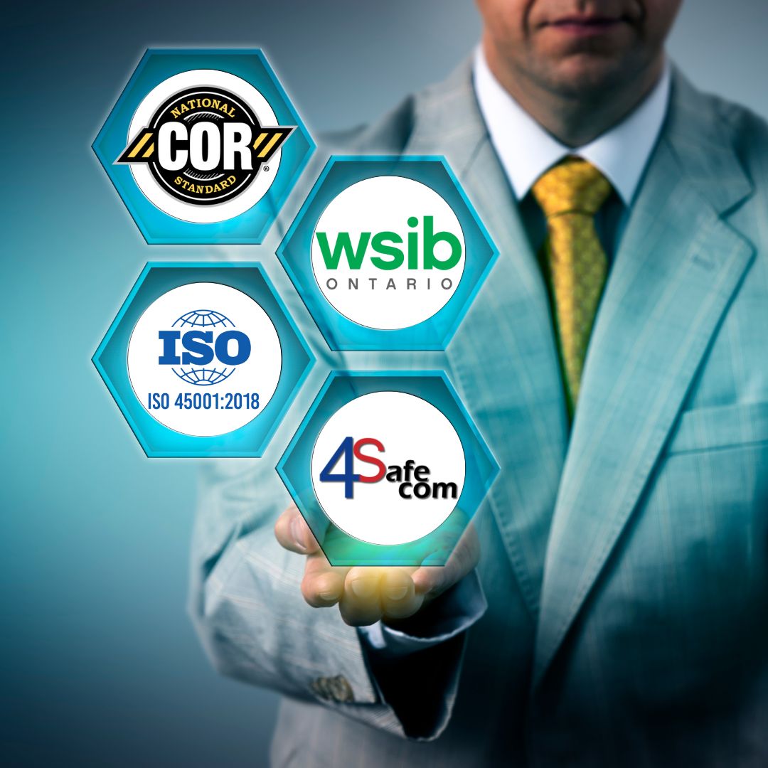 Business man understanding the different health and safety programs for his organization