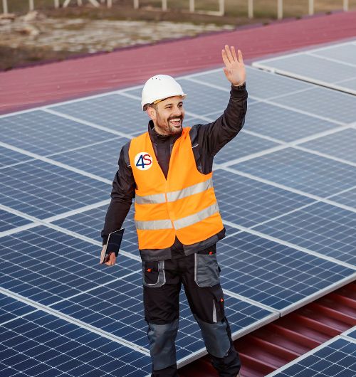 Supervisor keeping check on all health and safety implementations