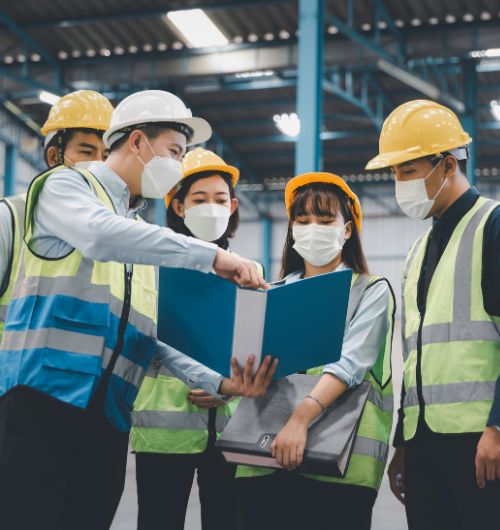 JHSC committee of an organization overlooking safety policies