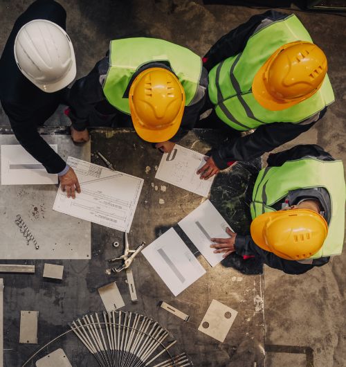 Project supervisor managing safety programs