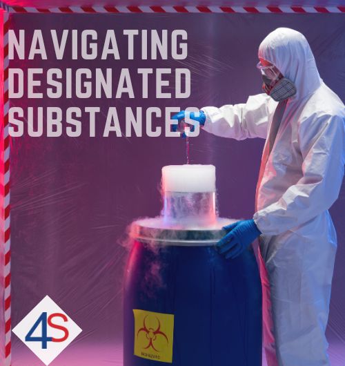 Workplace hazardous material handling by professionals