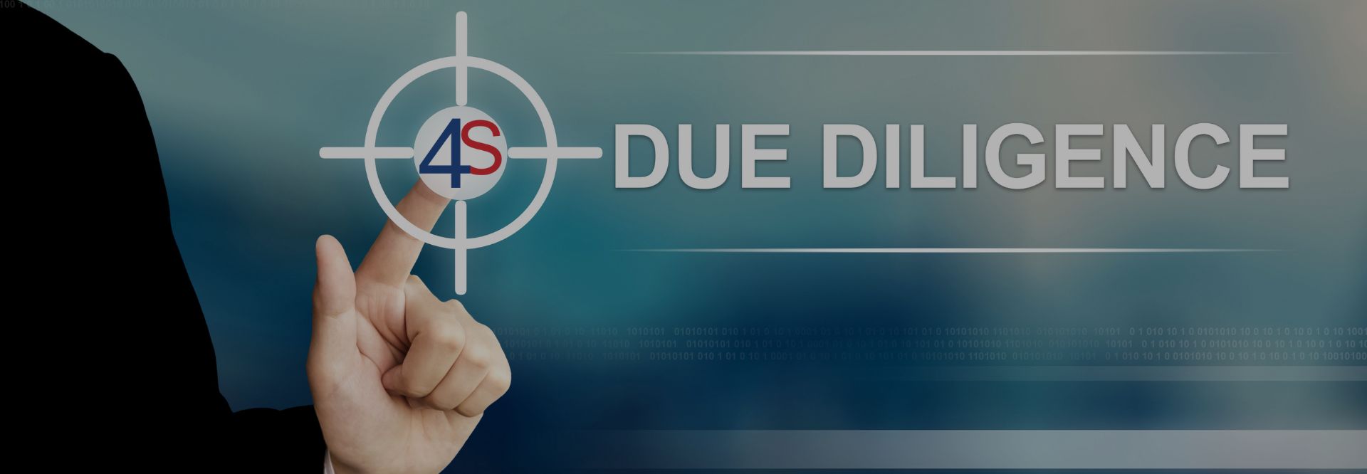 business man choosing safety due diligence